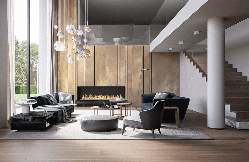 Modern Design Living Area - Living Area